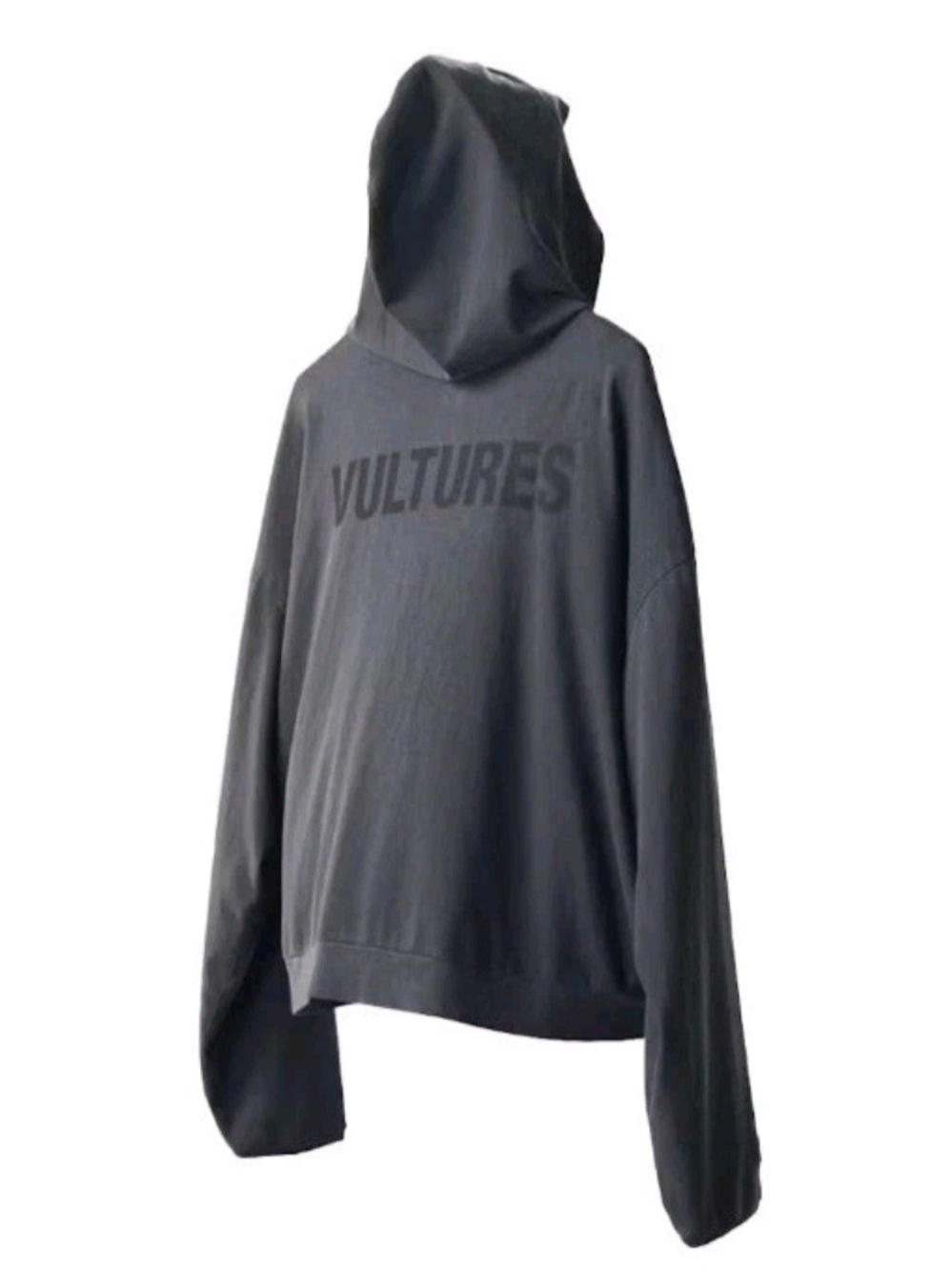 Kanye West Vultures Korea Exclusive Hoodie Black Zip Up SIZE 2 & 3 Yeezy Merch